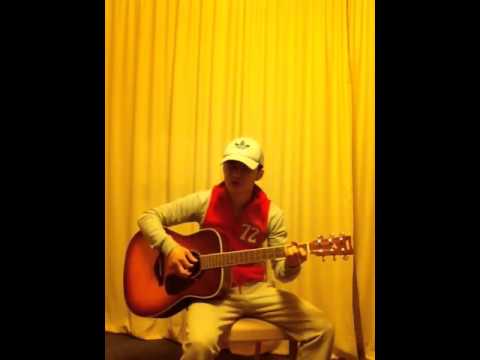 Игра на гитаре, Дождь падают капли (дворовая)