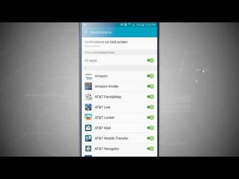 Manage Notifications on the Samsung Galaxy Note 5