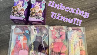 Unboxing Time!!! Na Na Na Surprise Minis Series 3! Rainbow High Fashion Packs 😍❤️🧸