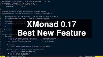 Xmonad Can Now Swallow Windows (New In Xmonad 0.17)