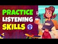 Improve English Listening Skills  - Basic Practice English Conversations