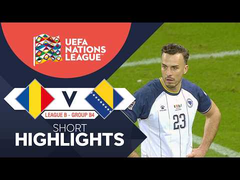 ไฮไลท์ฟุตบอล ยูฟ่า เนชั่นส์ลีก : Romania vs Bosnia and Herzegovina (29-09-69)