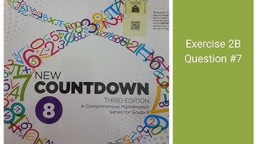 New Countdown|class 8|Third Edition|Exercise 2B|Question # 7