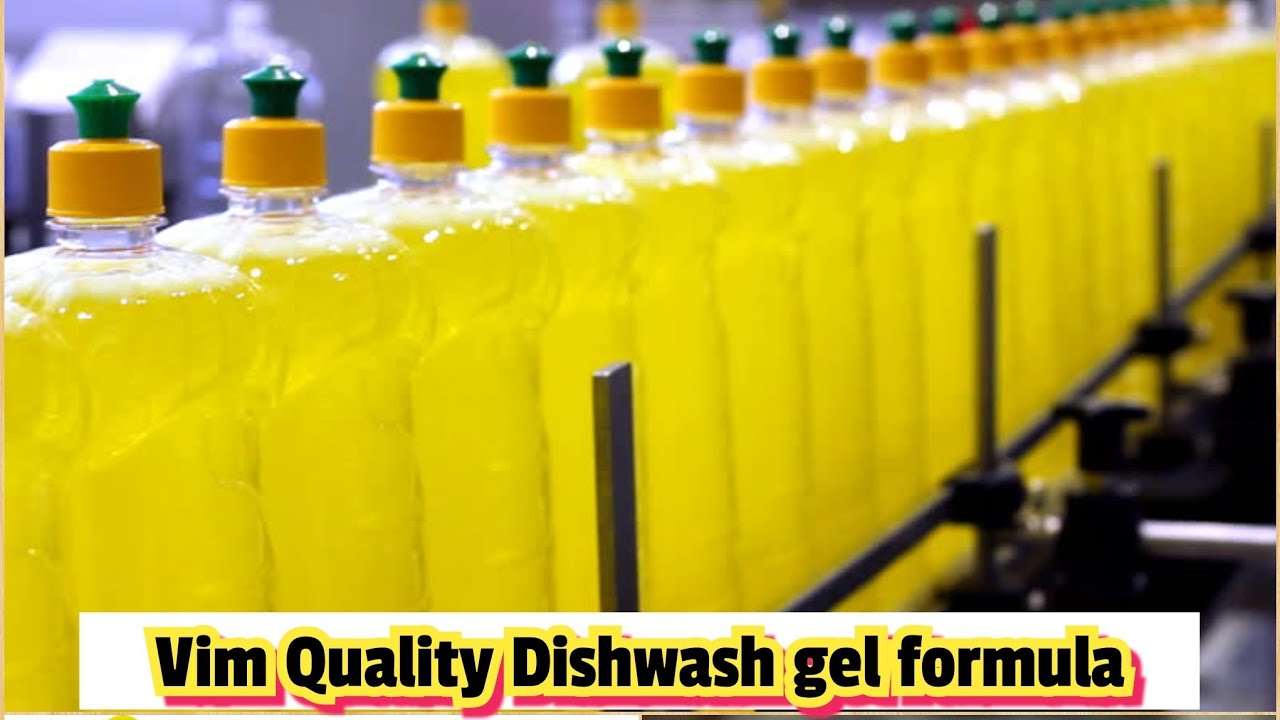 High quality Dish wash liquid formula Dishwash liquid making formula