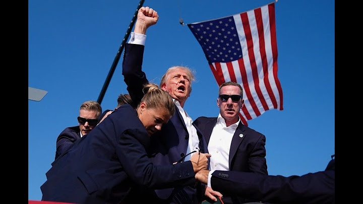 BREAKING NEWS: Shots Fired At Trump Rally, Former President Pumps Fist As He's Rushed Off Stage