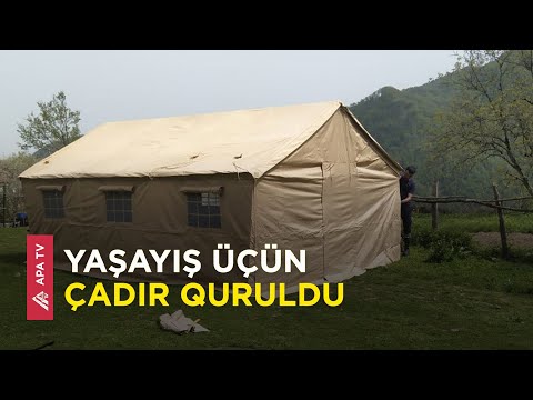 Füzuli rayon sakini müvəqqəti yaşayış yeri ilə təmin edildi  – APA