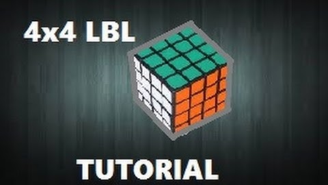 How to solve a 4x4 Layer by Layer | LTech Method