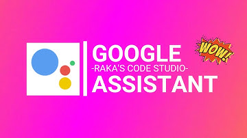GOOGLE ASSISTANCE! PictoBlox tutorial