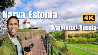 NARVA: The border city of Estonia and Russia  | The Planet V [4K]