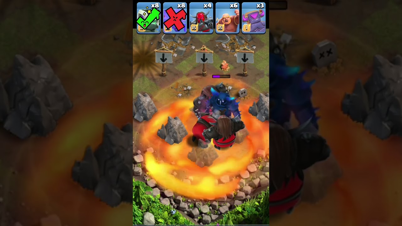 Best Temporary Troops VS M.O.M.M.A! Clash of Clans