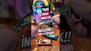 YENİ SAHTE!!!  KİCKER MAKETLERİ İNCELEDİK!! #fish #lüfer #balıkavı #levrek #spinfishing #lightspin