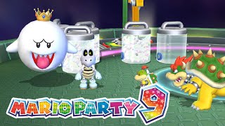 마리오 파티 9 한글판 - 피치공주 스토리 모드 3편 호러캐슬 | Mario Party 9 | Alexgming