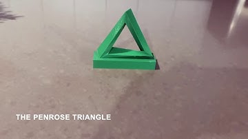 Penrose Triangle - 3D Printed