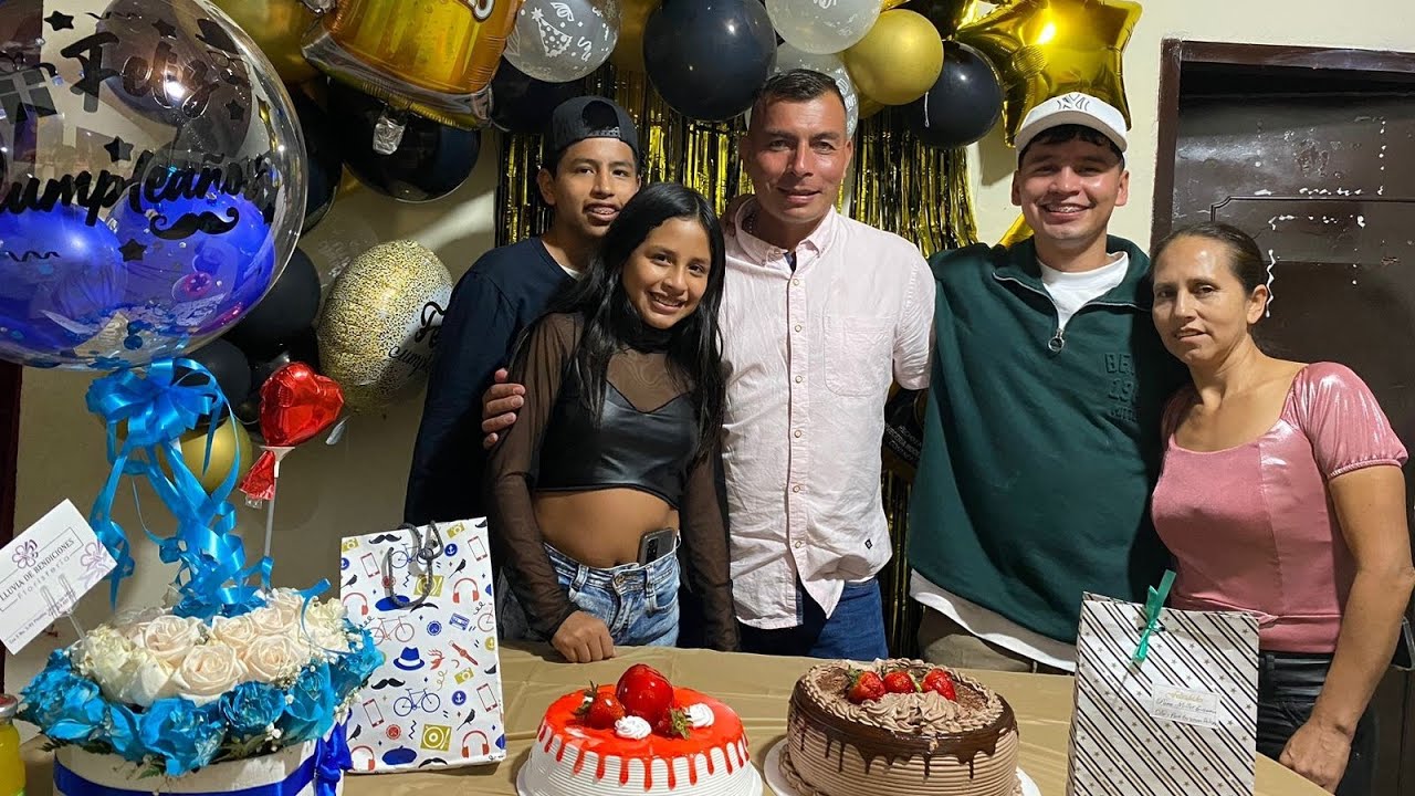 Así le Celebramos el Cumpleaños a mi Esposo ☺️🥳🎉🎉🎂🤗 #cumpleaños
