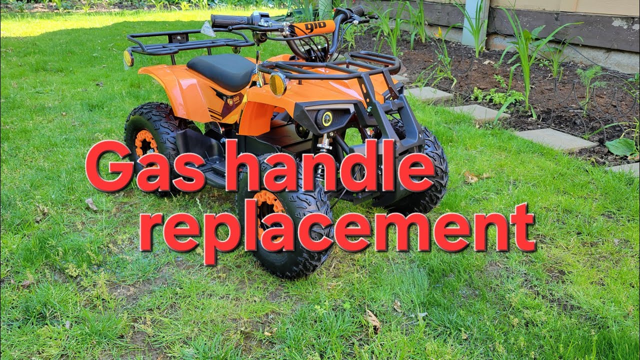 Rosso & Gio atv  throttle handle replacement