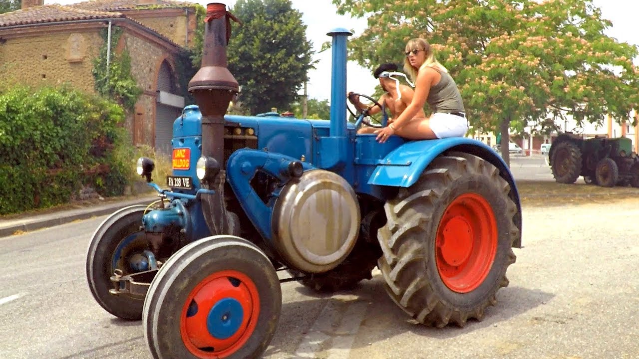 Trateur D'antan, vieux tracteur