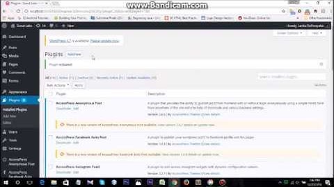 Upload a WordPress Plugin using the WordPress Admin Plugin