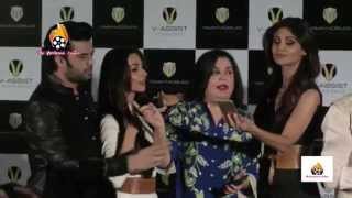 Malaika Arora - Farah Khan - Jeetendra - Manish Paul - Launch Of Shilpa Shetty's Viaan Mobile