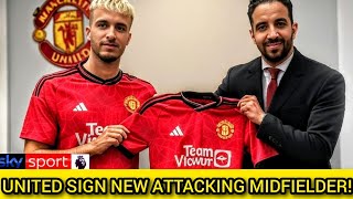 MAN UNITED SHOCK THE WORLD WITH SENSATIONAL ATTACKING MIDFIELDER SIGNING - FAN ERUPT OLD TRAFFORD!