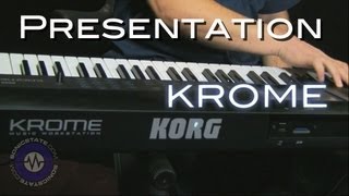 Korg Krome Workstation - Product Presentation screenshot 2