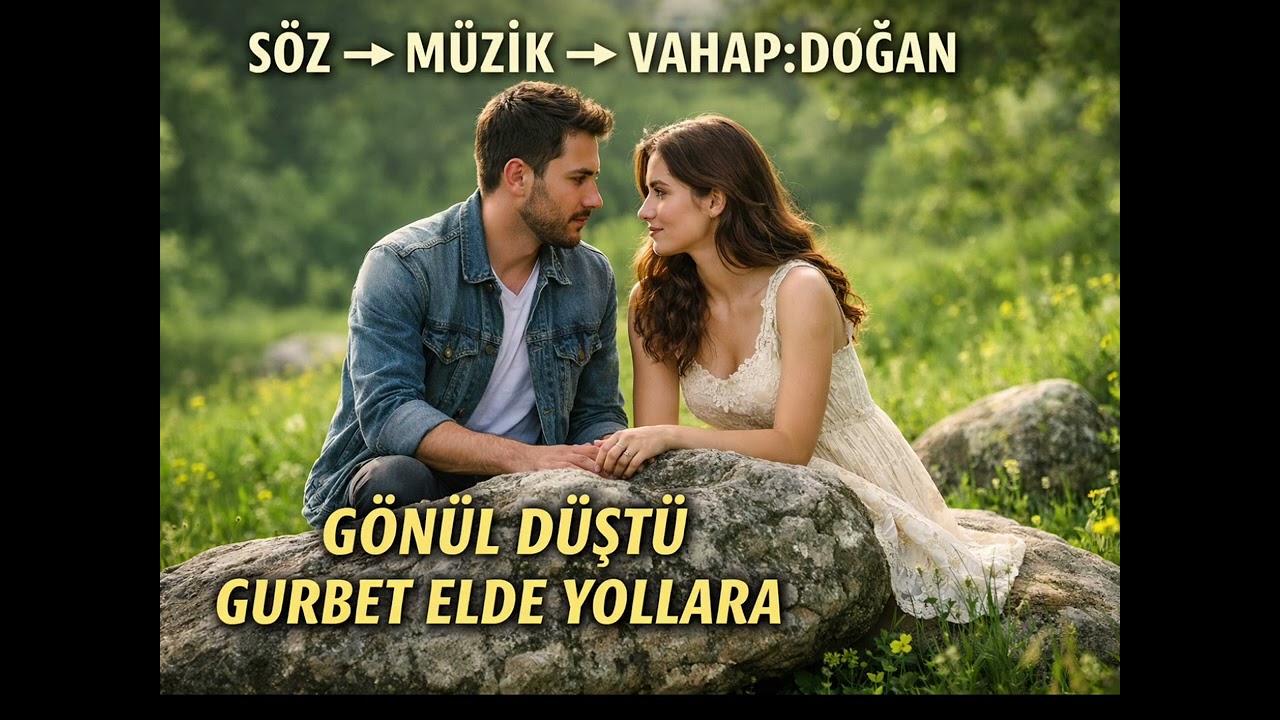 Gönül Düştü Gurbet Elde Yollara | Duygusal Anadolu Türküsü | Söz & Müzik: Vahap Doğan