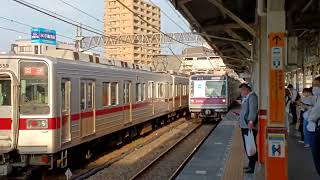 東京メトロ半蔵門線8000系　春日部駅急行南栗橋行き到着　#8000系 #東京メトロ半蔵門線