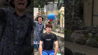 水風船チャレンジ！ #shorts