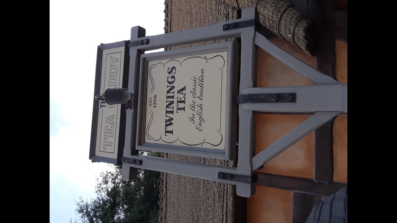 The Tea Caddy Twinings Tea Shop Walkthrough Epcot Disney