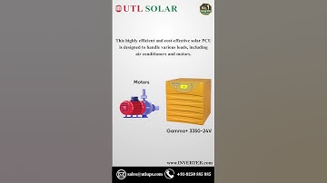 UTL Gamma+ r-MPPT Solar Inverter 3350/24 Volt
