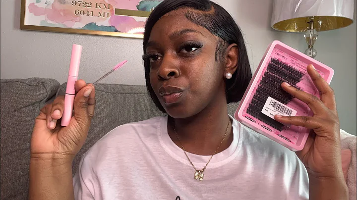 D.I.Y Lash Extensions at Home ft. Lash Clusters | Beginner Friendly