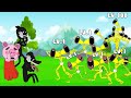 Team Army Siren Head Level Up Vs Piggy, Cartoon Cat - Roblox Piggy Animation | GV Studio