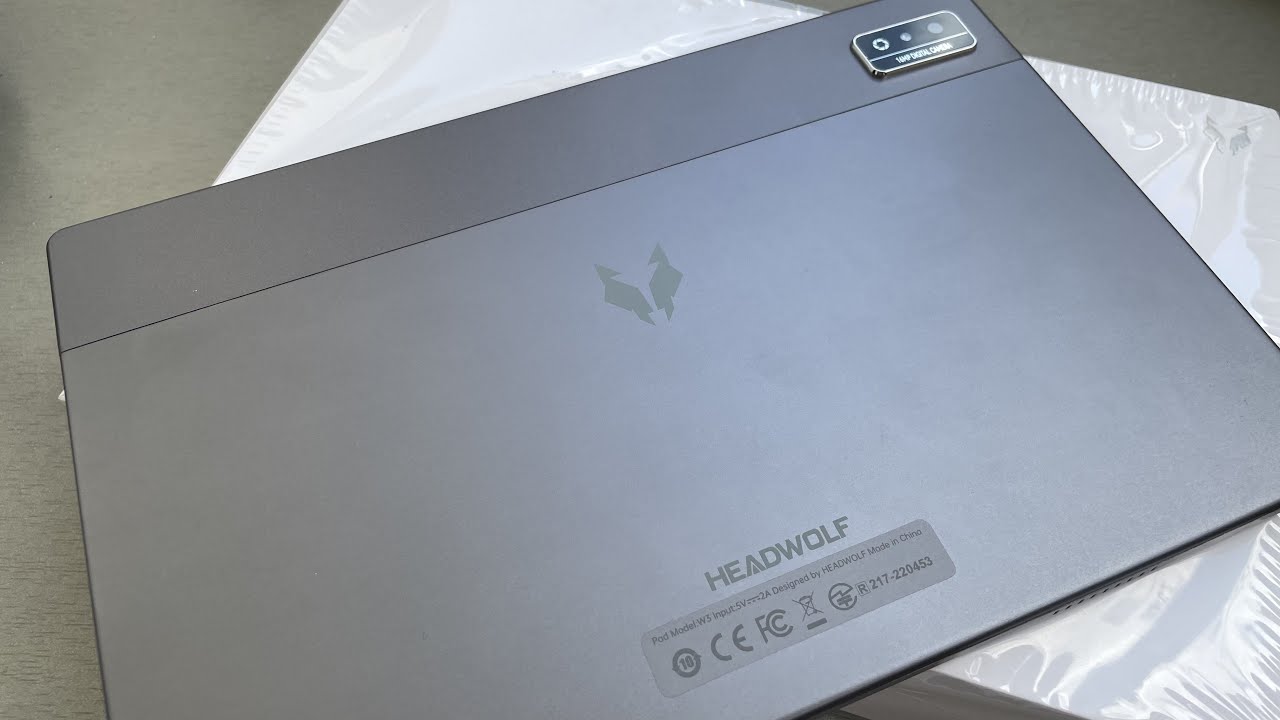 Headwolf WPad3 Розпаковка бюджетного планшета з великим дисплеєм
