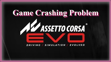 Assetto Corsa EVO Game Crashing Problem
