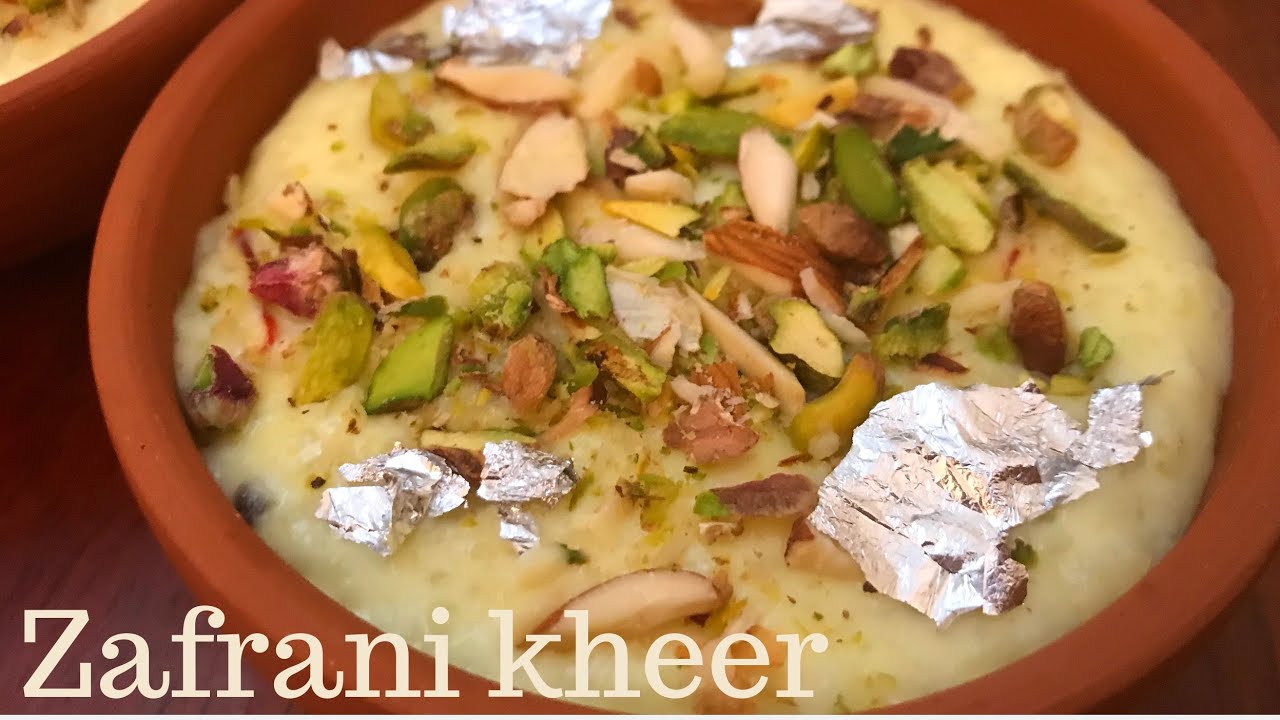 Chawal Ki kheer Rice Kheer Recipe in hindi Urdu YouTube