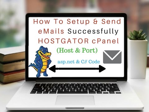 cPanel Hostgator SMTP eMail Setup & Send Successfully (c# asp.net)