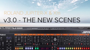 Roland Jupiter-X(m) - The new Scenes in v3.0; a no-talking walkthrough