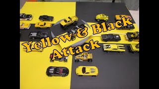 Yellow and Black Attack Challenge From @Paulthediecastguy 1:64 Diecast Cars From My 1/64 Collection