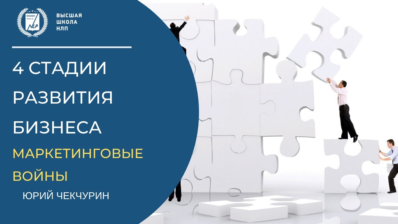 4 Стадии развития бизнеса. Маркетинговые войны - YouTube