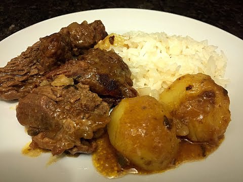 CARNE DE PANELA COM BATATAS - Almoço rápido e fácil