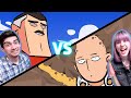 САЙТАМА ПРОТИВ ОМНИМЕНА ➤ Saitama vs Omniman ( Анимация Аниме Ванпанчмен и Неуязвимый ) - Реакция