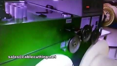 automatic long cable winding machine