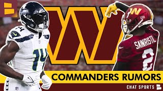 Commanders Rumors: Is A DK Metcalf Trade Possible For Washington? + How Good Is Mike Sainristil?