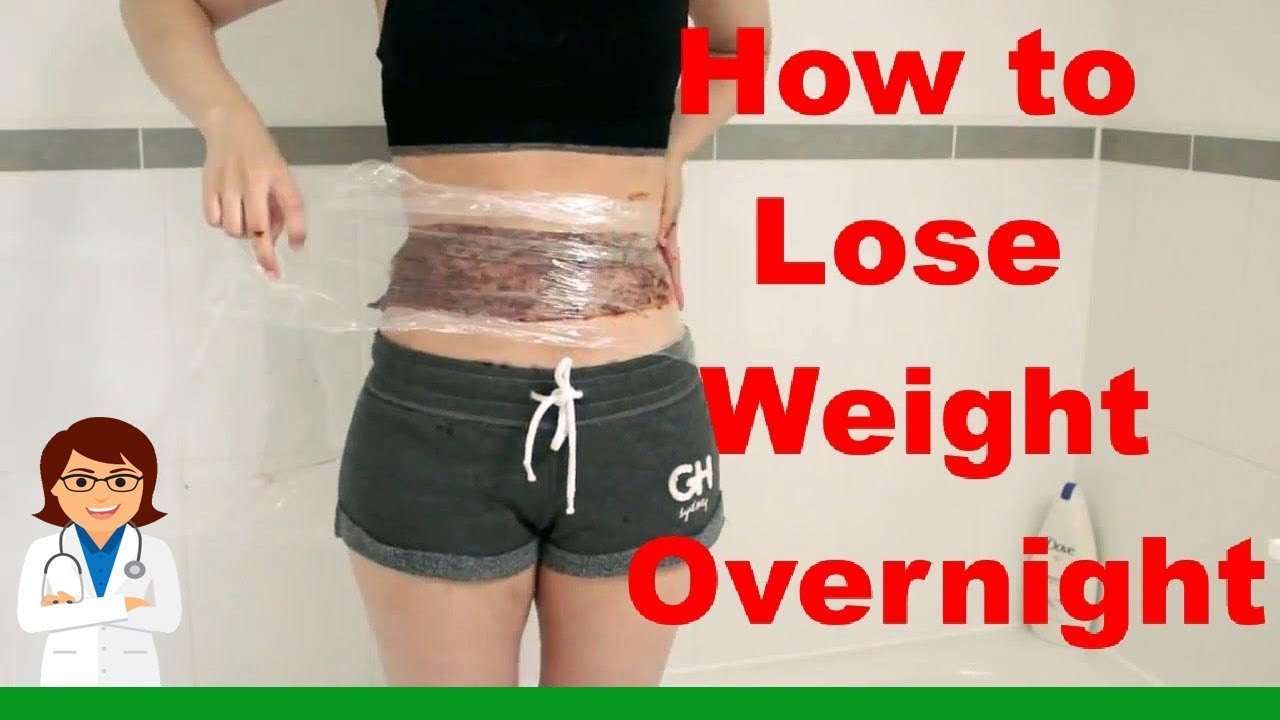 How To Lose Weight OVERNIGHT FAST - DIY Body Wrap - YouTube