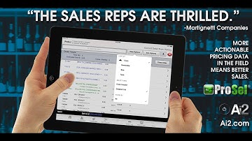 Sales Order Entry iPad App for Wine and Spirits Wholesale Distribution