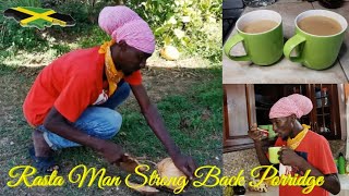 DRINK THIS AND NEVER GET SICK AGAIN | JAMAICAN RASTA MAN STRONG BACK GREEN BANANA PLANTAIN PORRIDGE