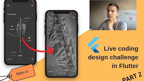 Live Coding Design Challenge in Flutter - SY Travel Animation - part 2/2