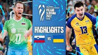 🇸🇮 SLO vs. 🇺🇦 UKR - Highlights Quarter Finals | Men's World Championships 2022