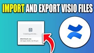 How To Import And Export Visio Files In Confluence Page - New Method