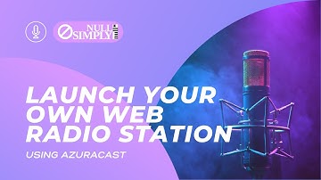 Launch your own web radio station in minutes using AzuraCast
