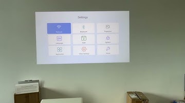 How to connect the Vevshao CHANGE A16 projector to WiFi